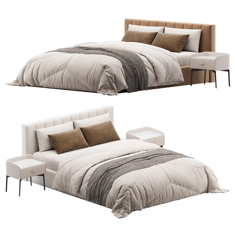 York Stripes bed - Image 1