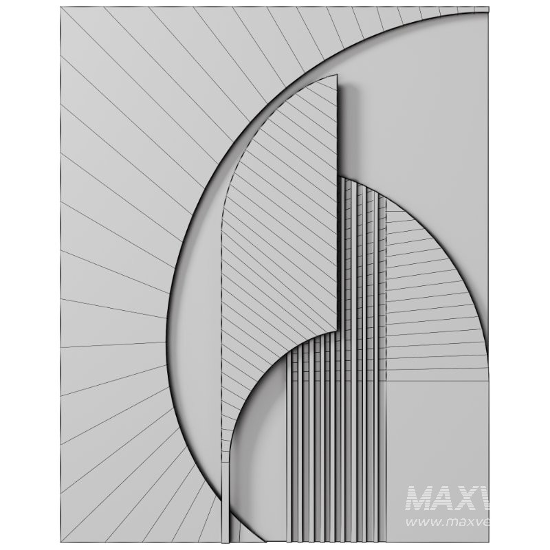 Decorative 3D Panel ART RELIEF 68 - Image 4