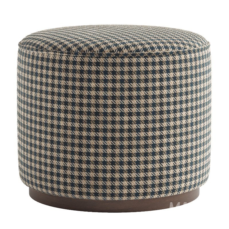 Sinclair Round Ottoman - Image 5