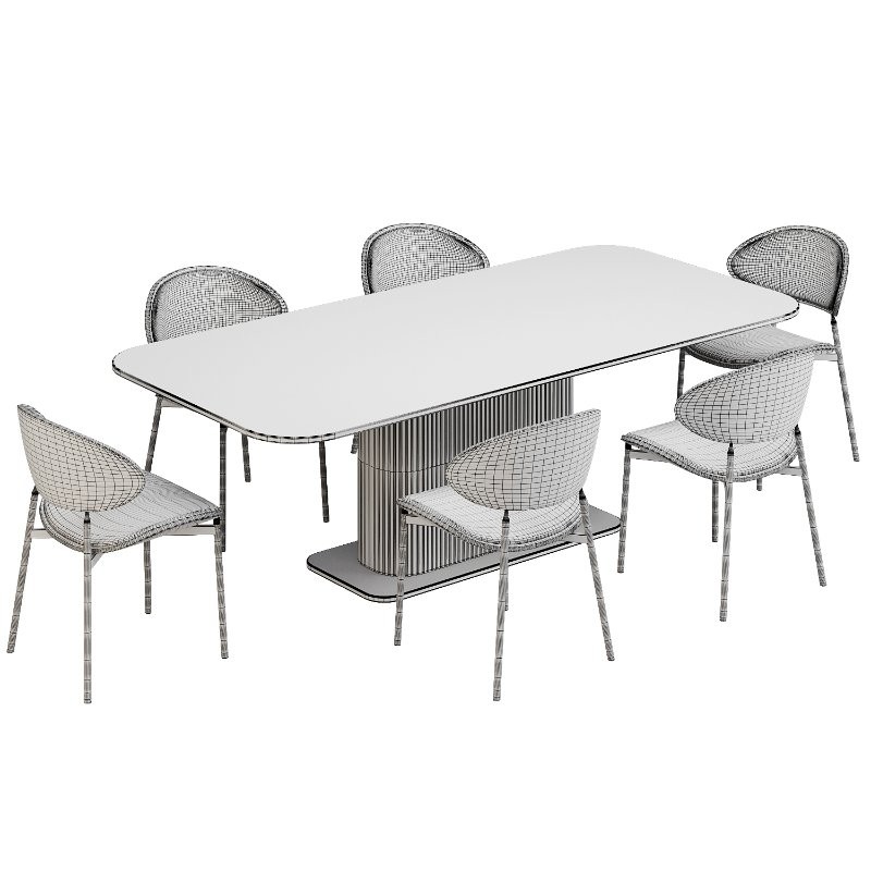 Dinning chair and table327 - Image 5
