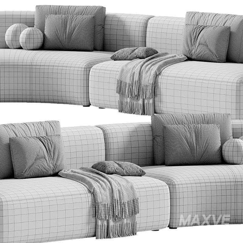 Cosy Curve Modular Sofa by MDF Italia - Image 6