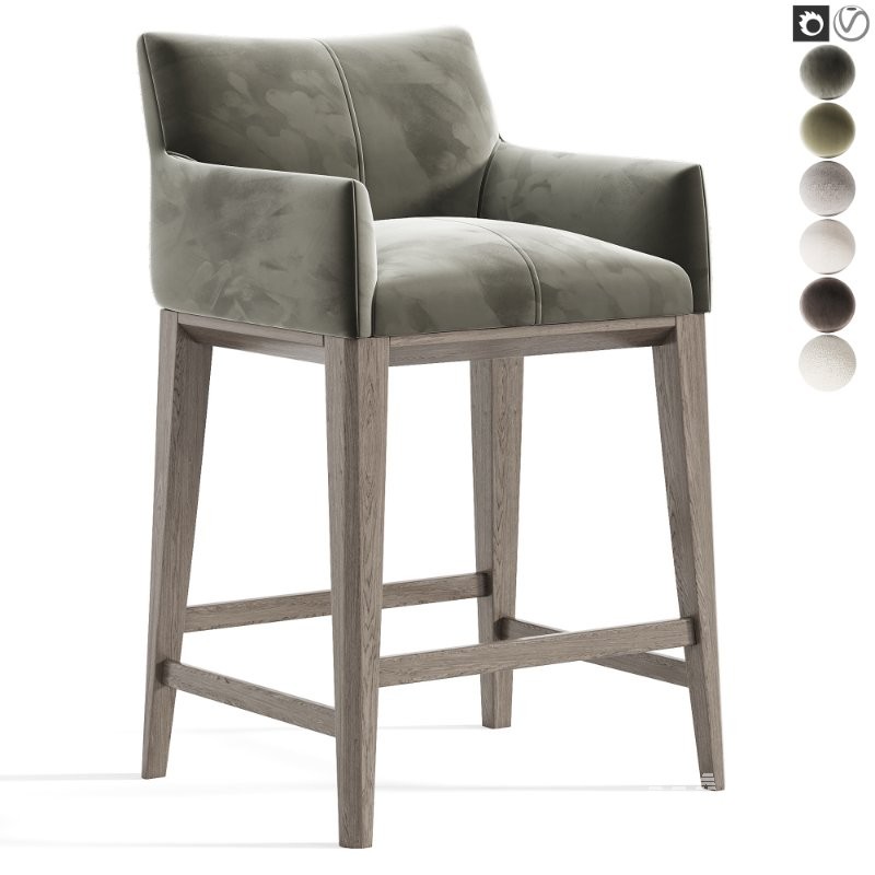 Karter Bar Chair By Domkapa - Image 2