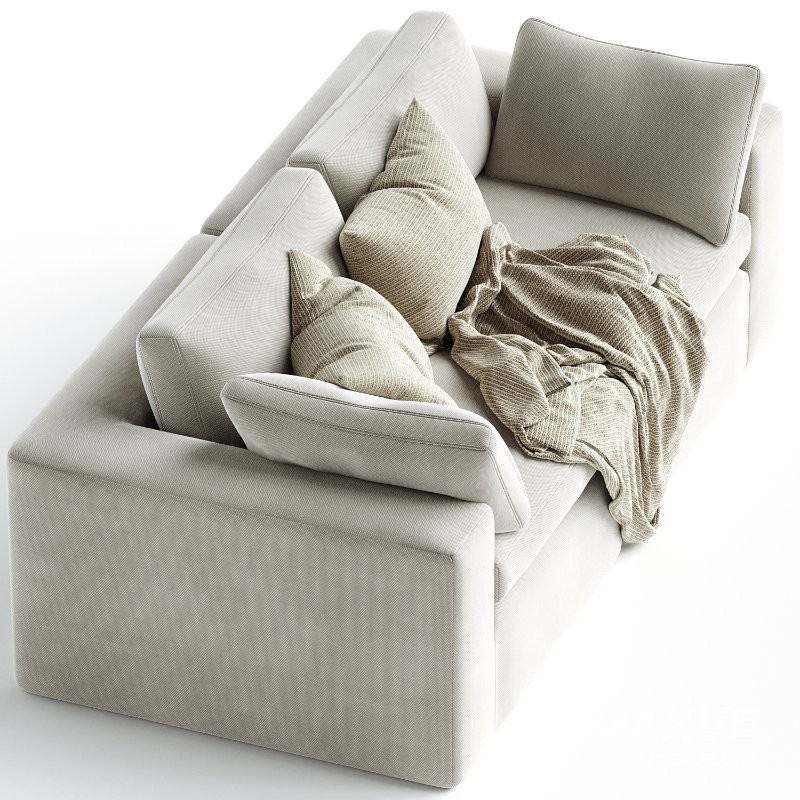 Dream Navy Sectional Sofa Combination 03 - Image 1