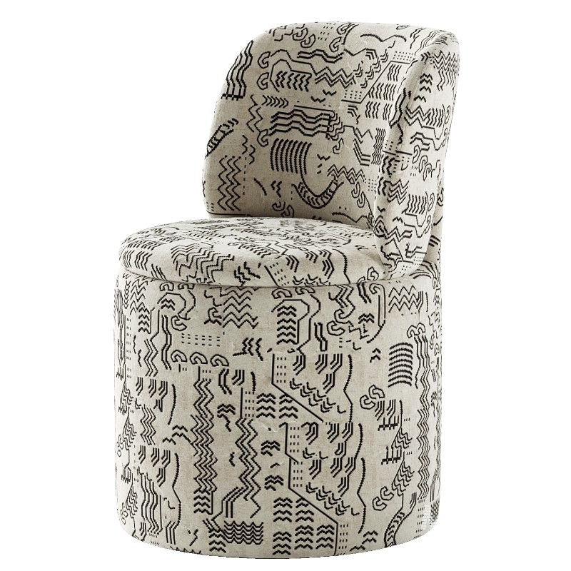 Odette Swivel Chair - Image 7