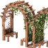 Wooden Garden Arbor 02 - Thumbnail 5