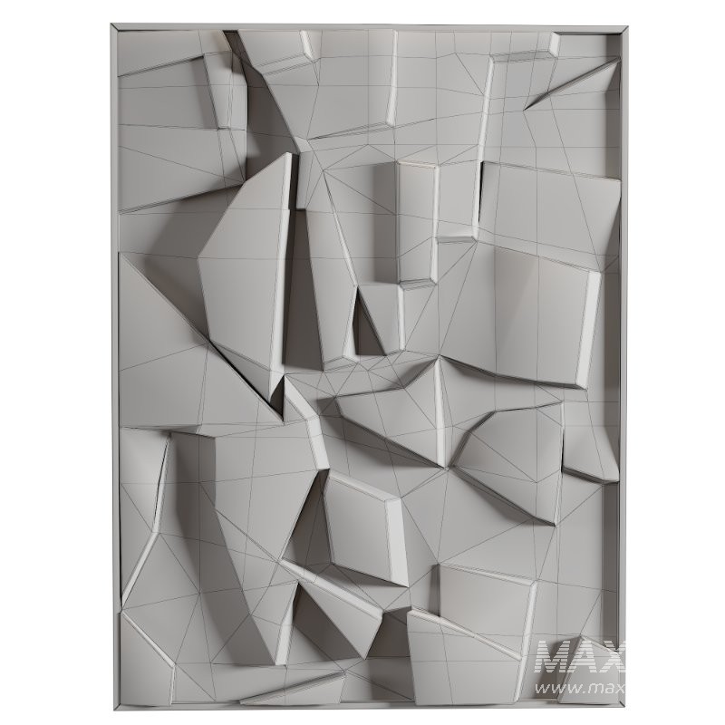 Contemporary 3D Wall Art - Image 1