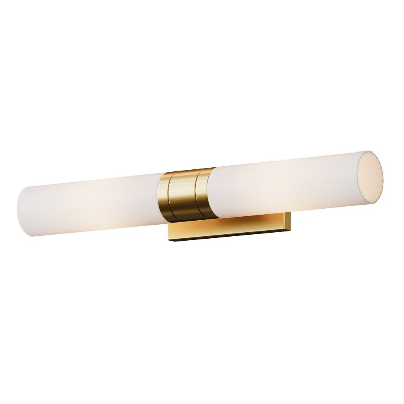 Cydney Vanity Light And Malika Opal Glass Bath Sconce - Image 2