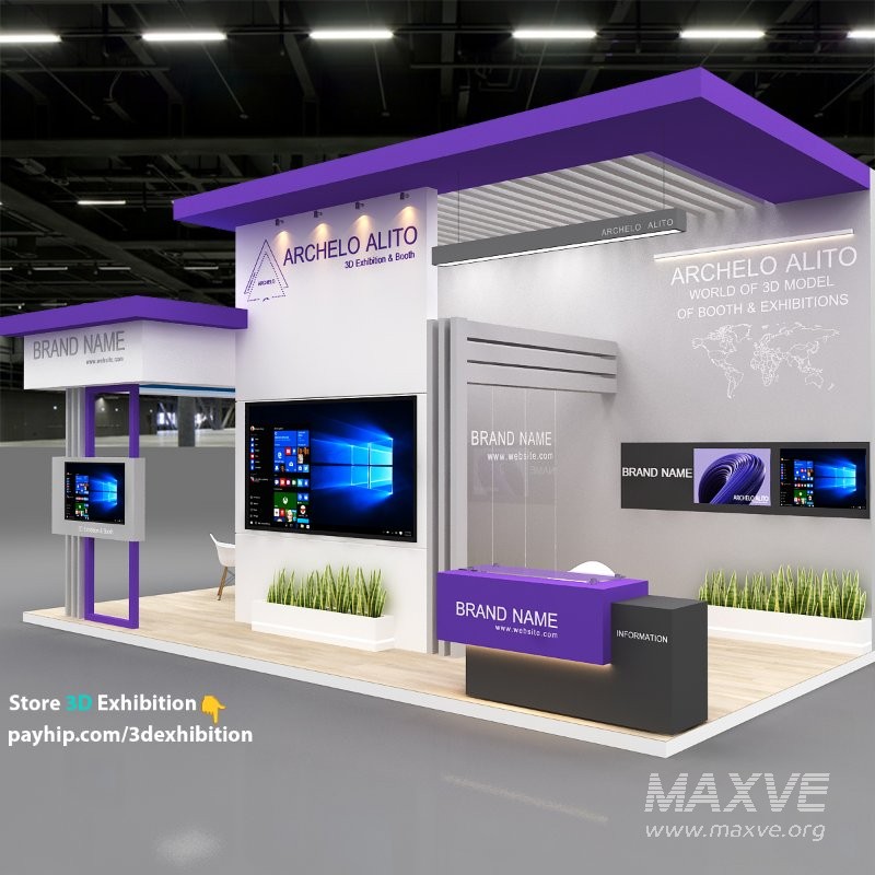 minimal booth stall - Image 6