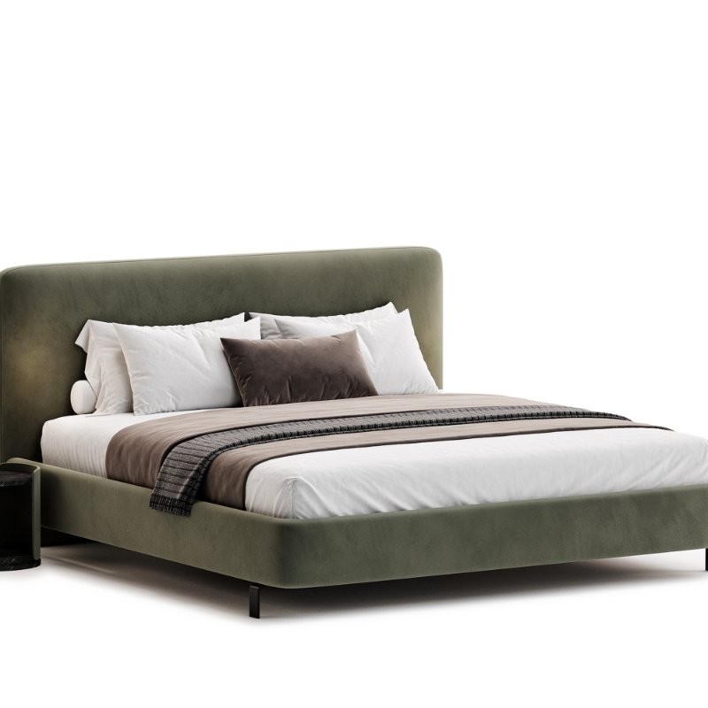 Buddy Double Bed with Legs - Image 1