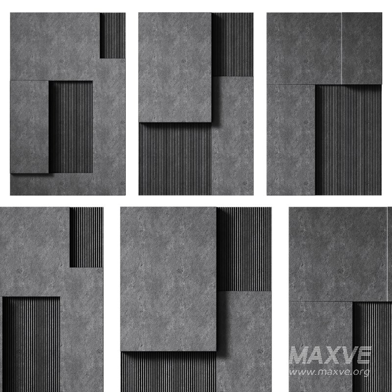 Decorative Panel 3D ART RELIEF 187 - Image 1