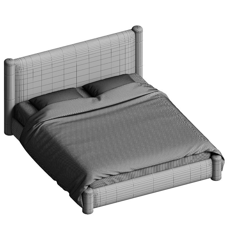 Modern Fully Platform Bed - Image 3