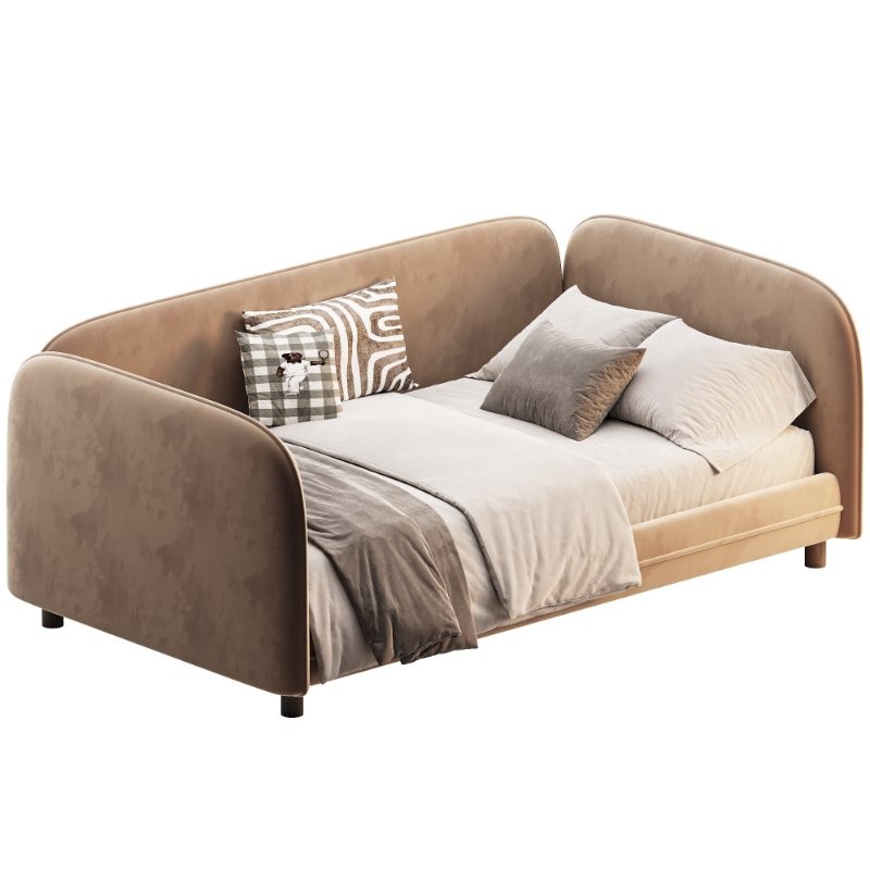 Childrens bed Debbie-1 80 Velvet - Image 2