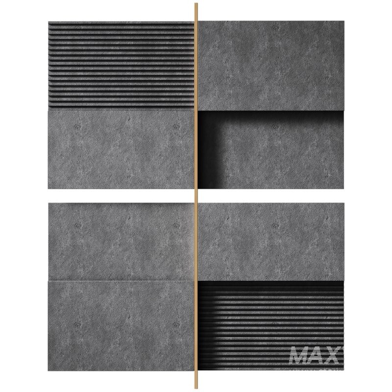 Decorative Panel 3D ART RELIEF 186 - Image 1