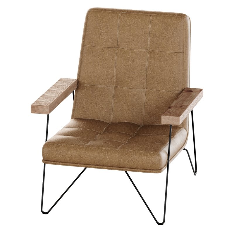 Zeus Leather Armchair - Image 6