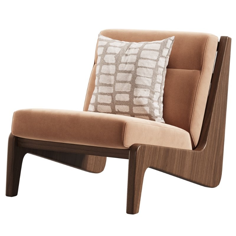 Fletcher Outdoor Armless Chair Natural - Image 3