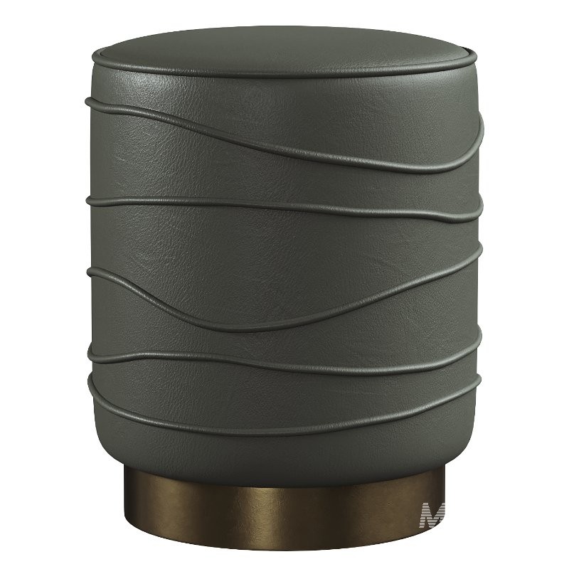 Nero Boucle Ottoman - Image 7