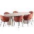Daisy Dining Chair and Almont Table - Thumbnail 4