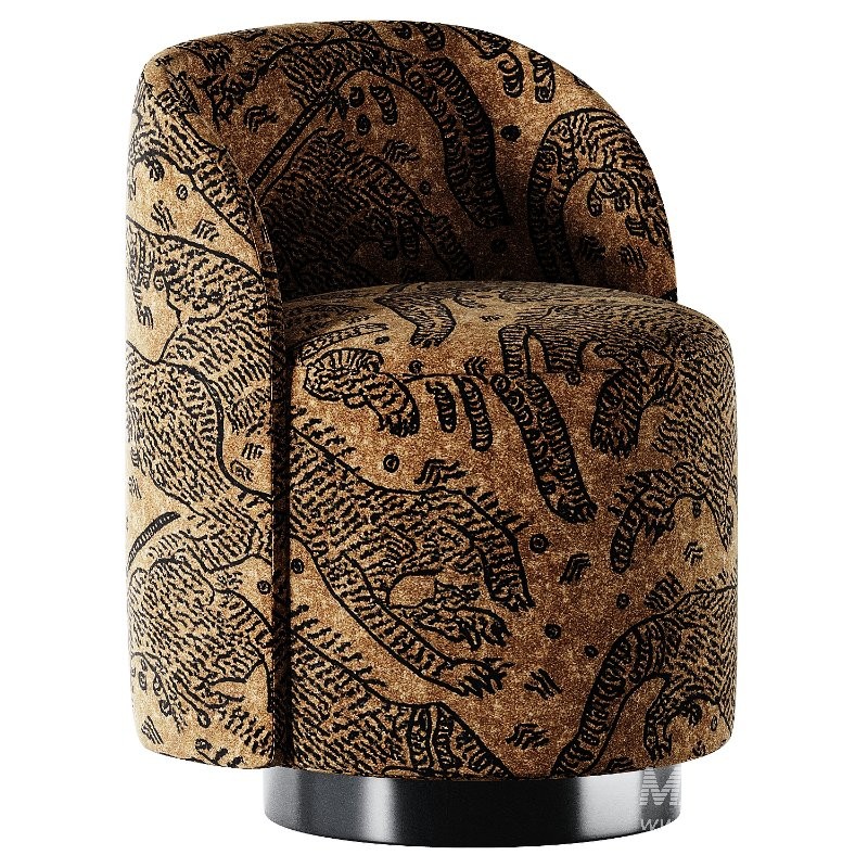 Dig it Tiger Armchair - Image 1