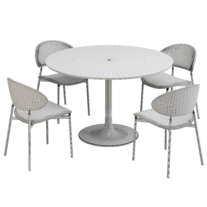 Dinning chair and table326 - Image 5