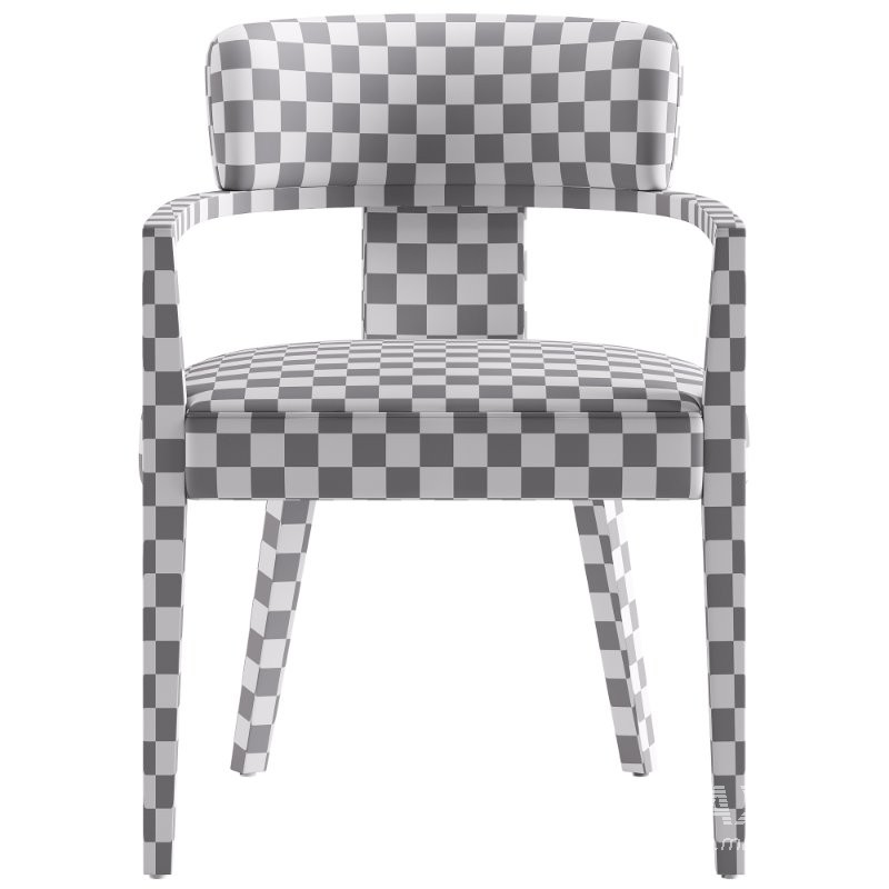 Lila Soft Beige Fabric Dining Chair - Image 8