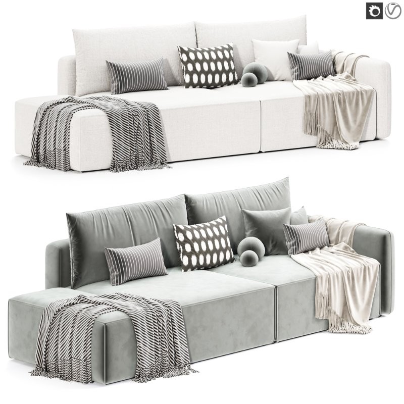 Corner sofa bed Portland 3 - Image 2