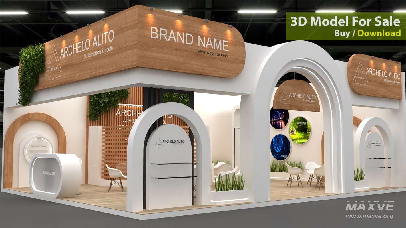 modern booth exhibition - Image 2