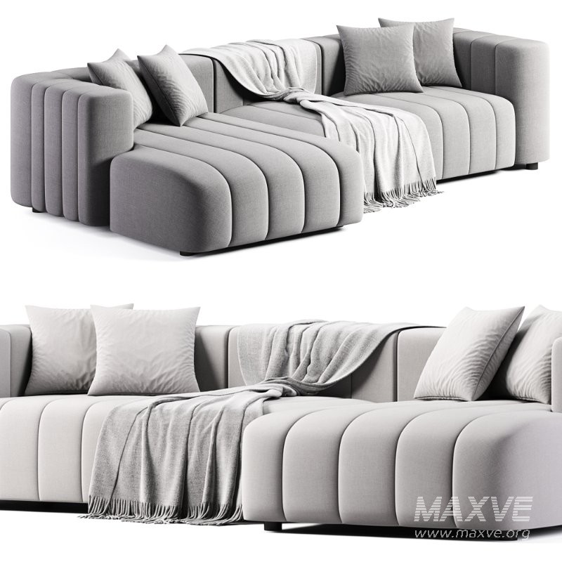 Bowry 3 Piece Modular Upholstered - Image 3