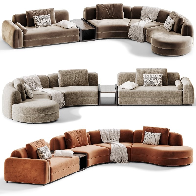 Edo Sofa Arflex 02 - Image 7