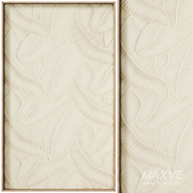 Decorative 3D Art Relief Panel 143 Set - Image 4