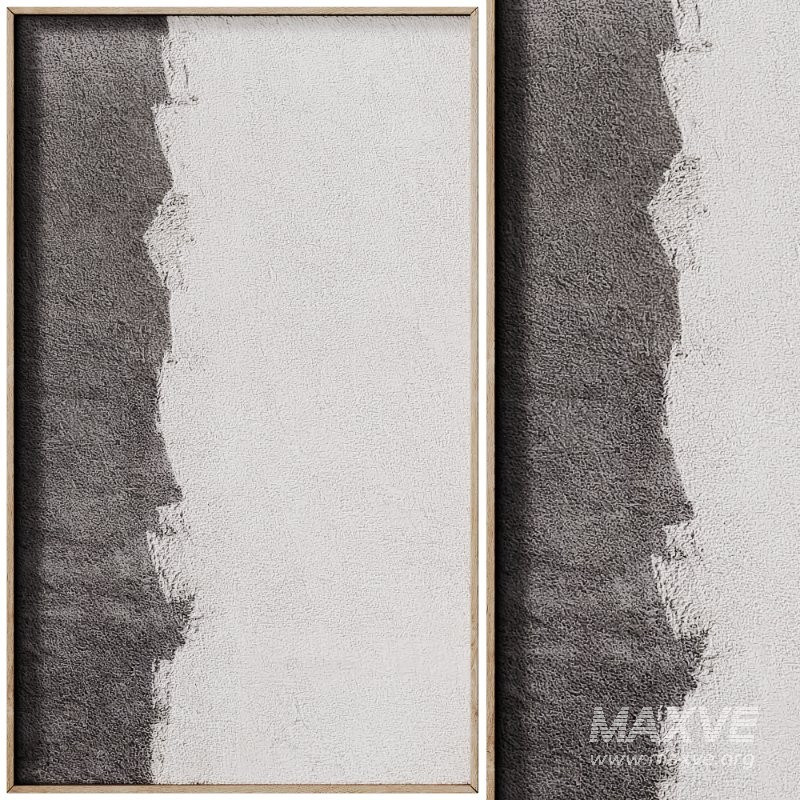 Decorative 3D Art Relief Panel 156 Set - Image 2