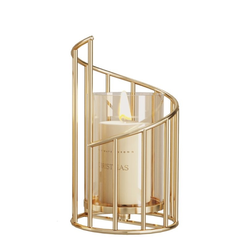 Metal Wire Candle Holder - Image 4