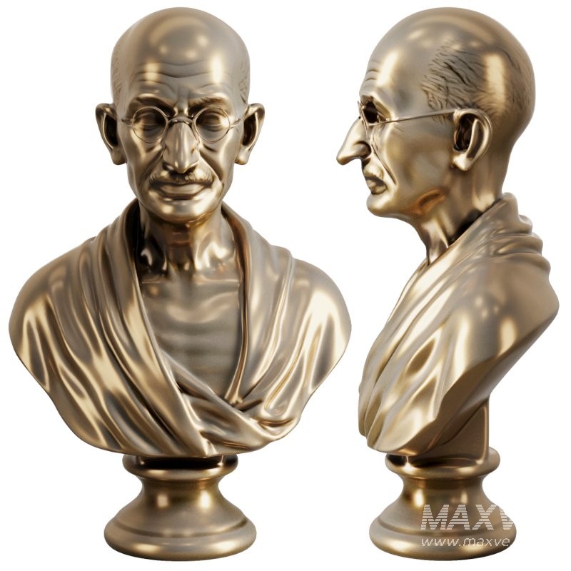 Sculpture set1 – Gandhi statue - Image 1