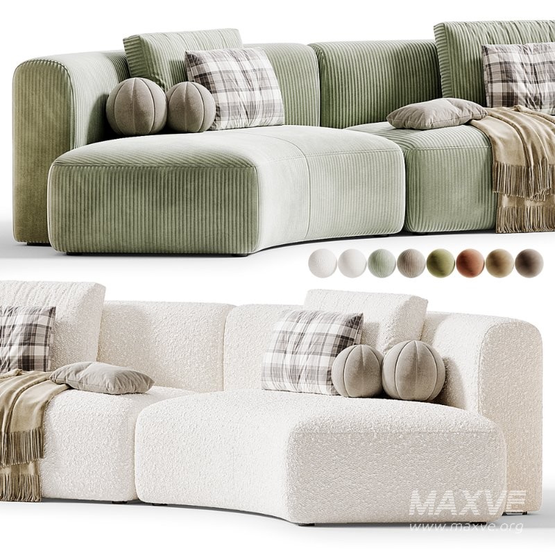 Cosy Curve Modular Sofa by MDF Italia - Image 4