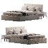 Beige bed - Thumbnail 1