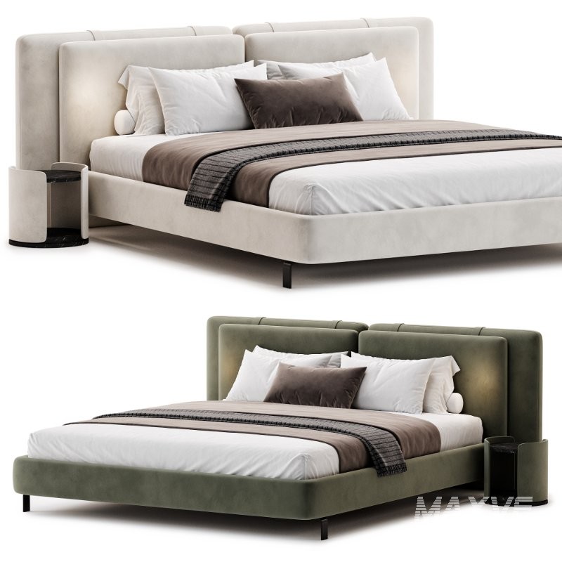 Minotti Tatlin Soft Bed - Image 2
