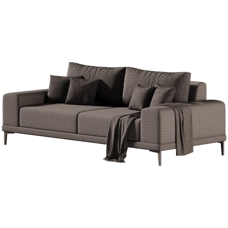 Cologne Clarins straight non-folding sofa - Image 3
