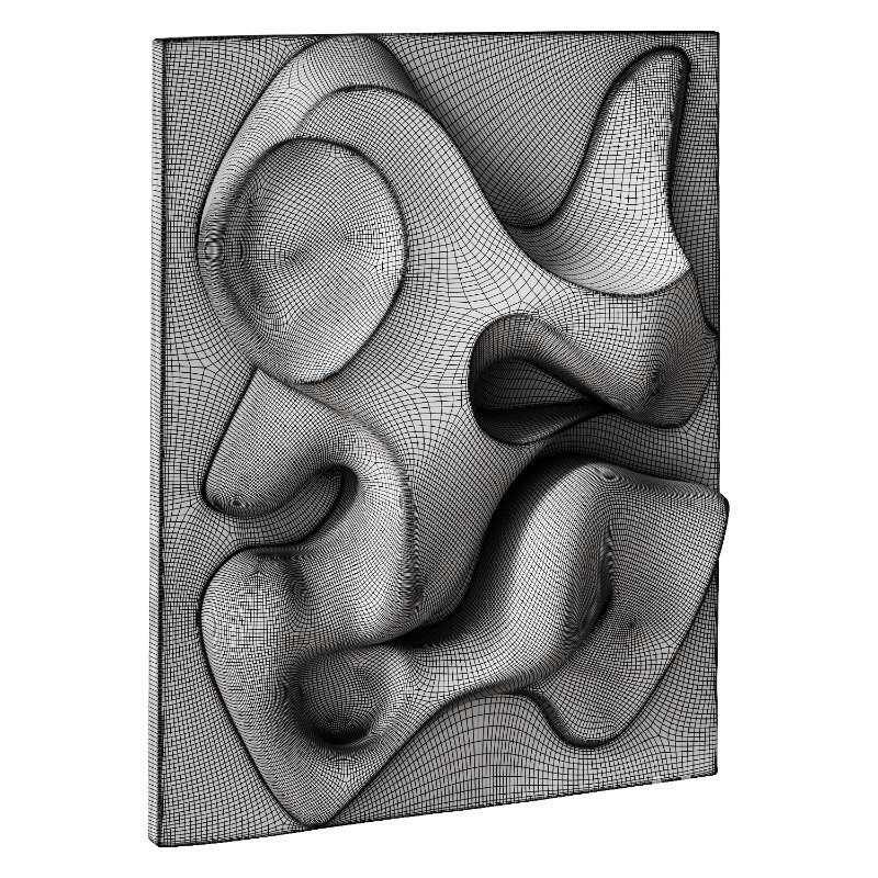 3D Art Relief 215 - Image 4