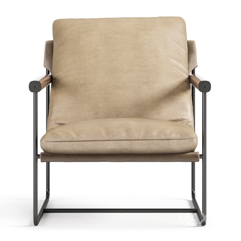 Khai Lounge Chair Tan - Image 2