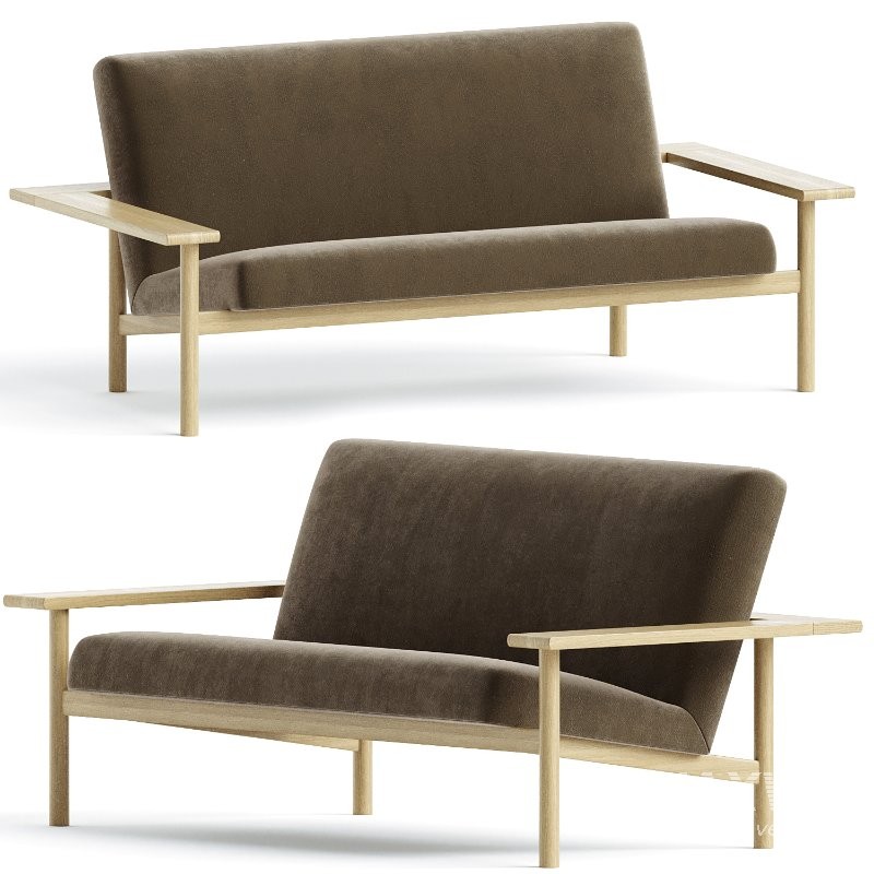 Kinoko sofa 2 seater Designer Mentsen - Image 4