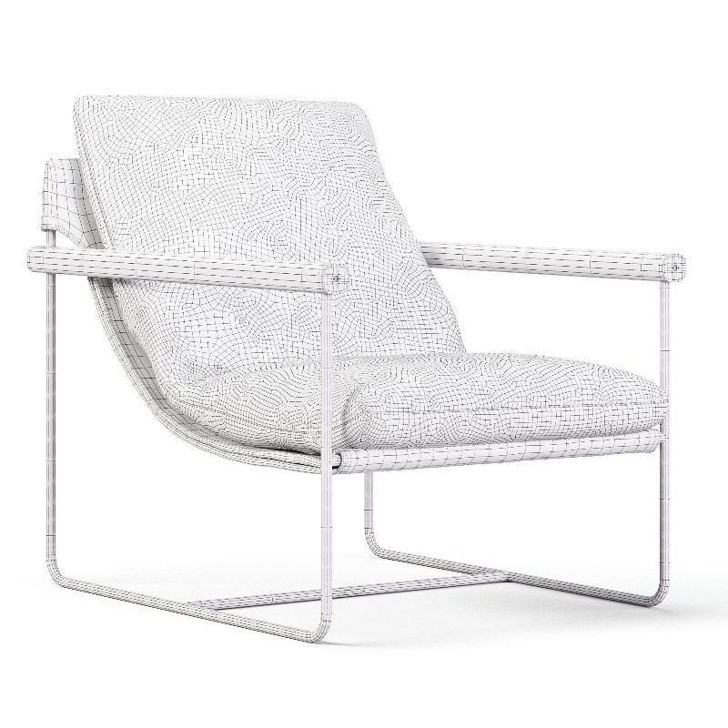 Khai Lounge Chair Tan - Image 6