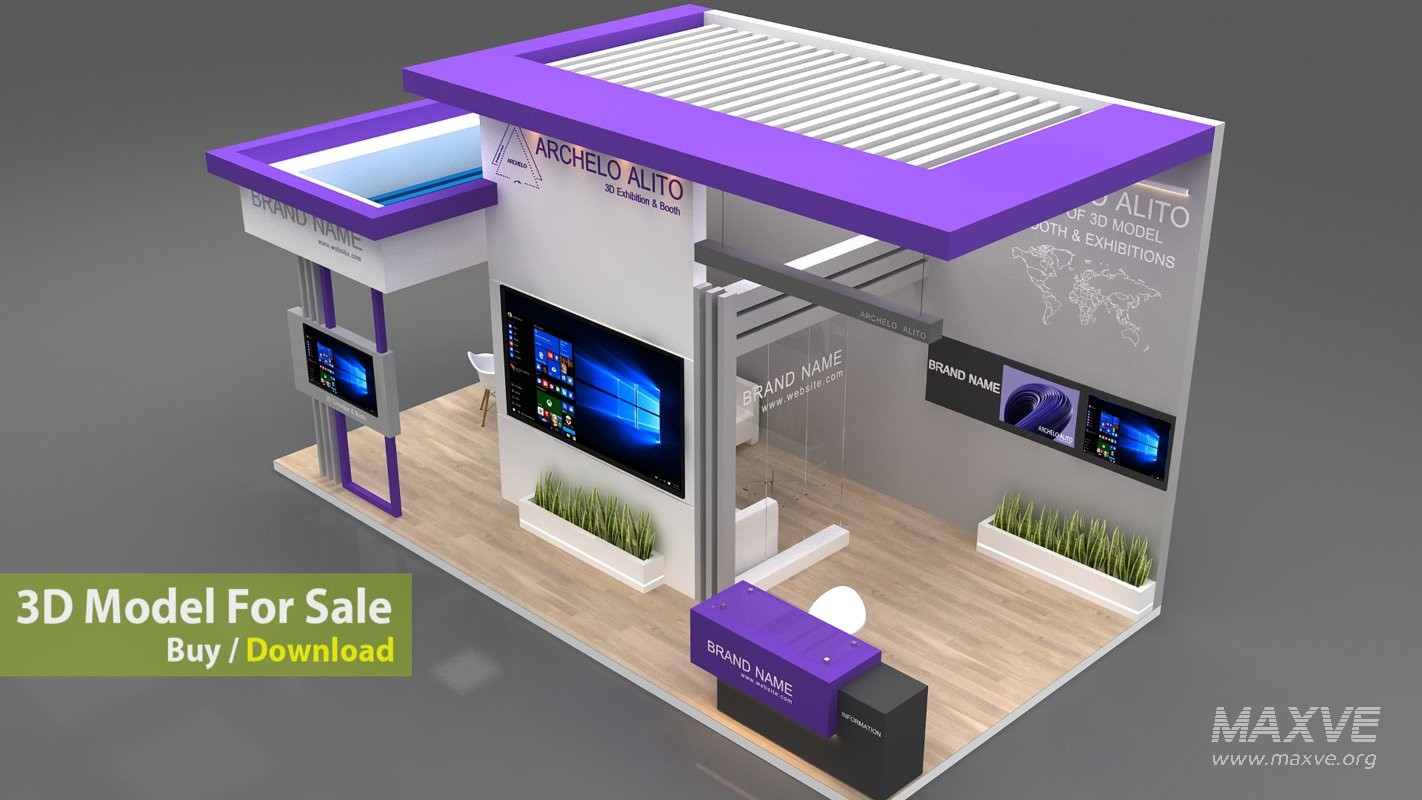 minimal booth stall - Image 8