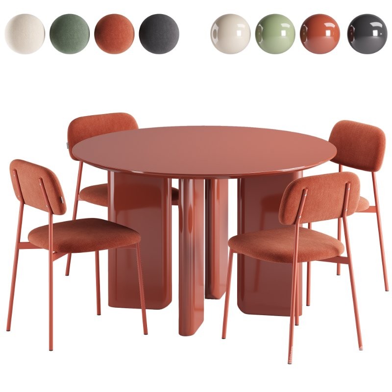 Milam Chair and Almont-2 Table - Image 1