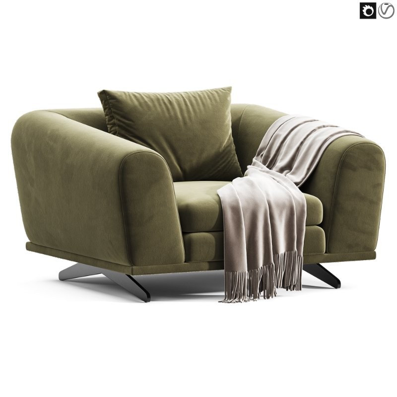 New Castle Soft Armchair - Image 2
