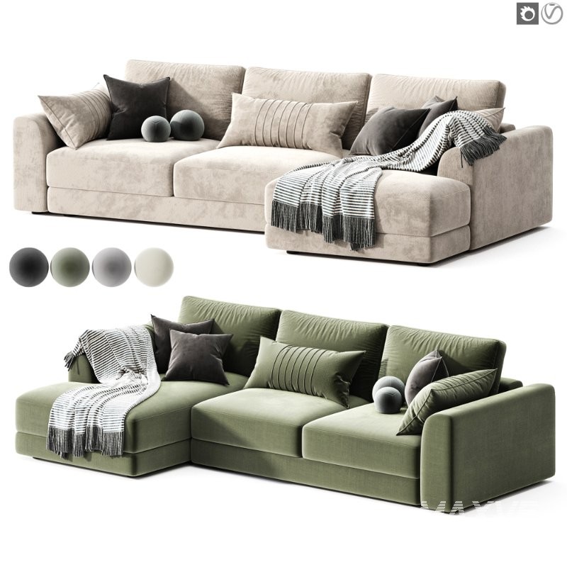 Corner folding sofa Sherlock - Image 2