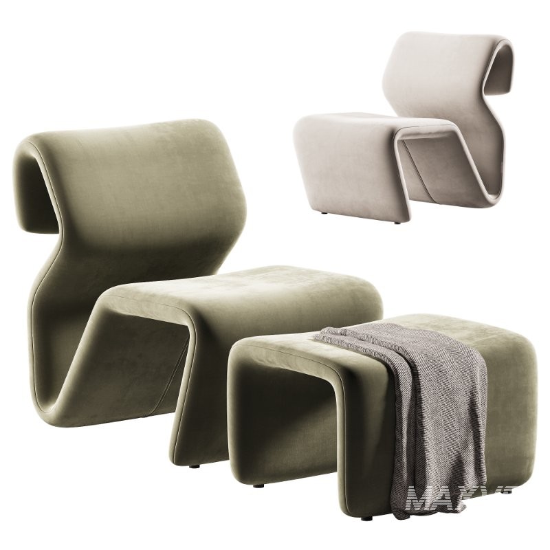 OM Bora Armchair - Image 1