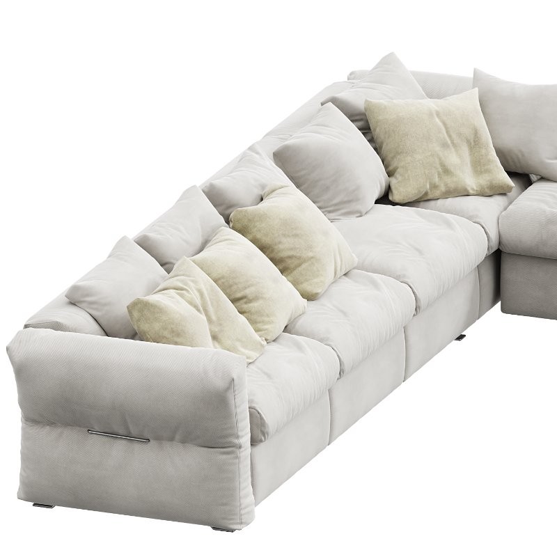 Newbridge Corner Sofawith ottoman by Flexform - Image 1