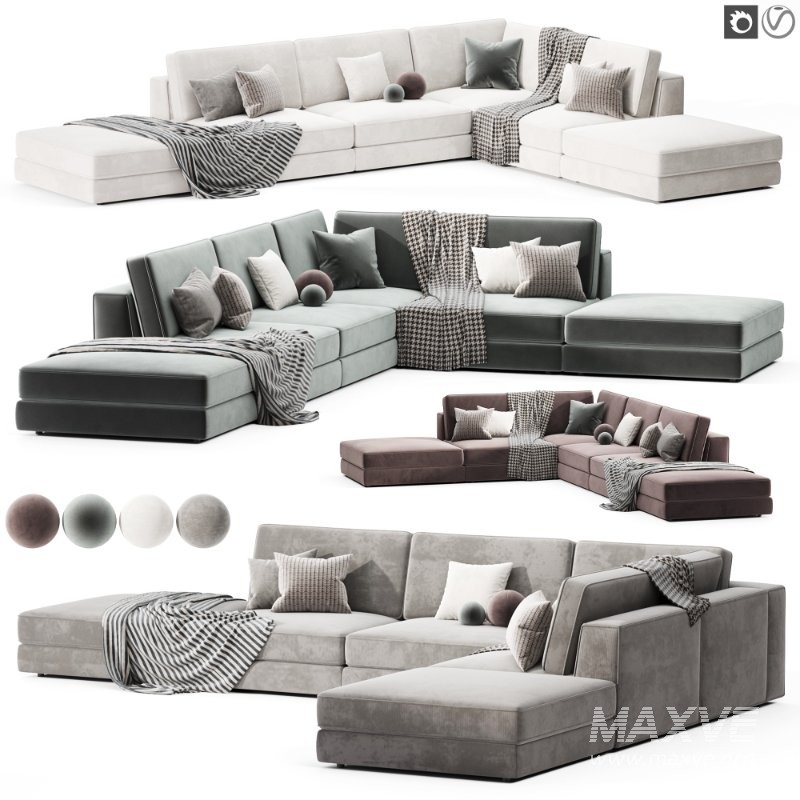 Noora Modular Sofa 16 - Image 2