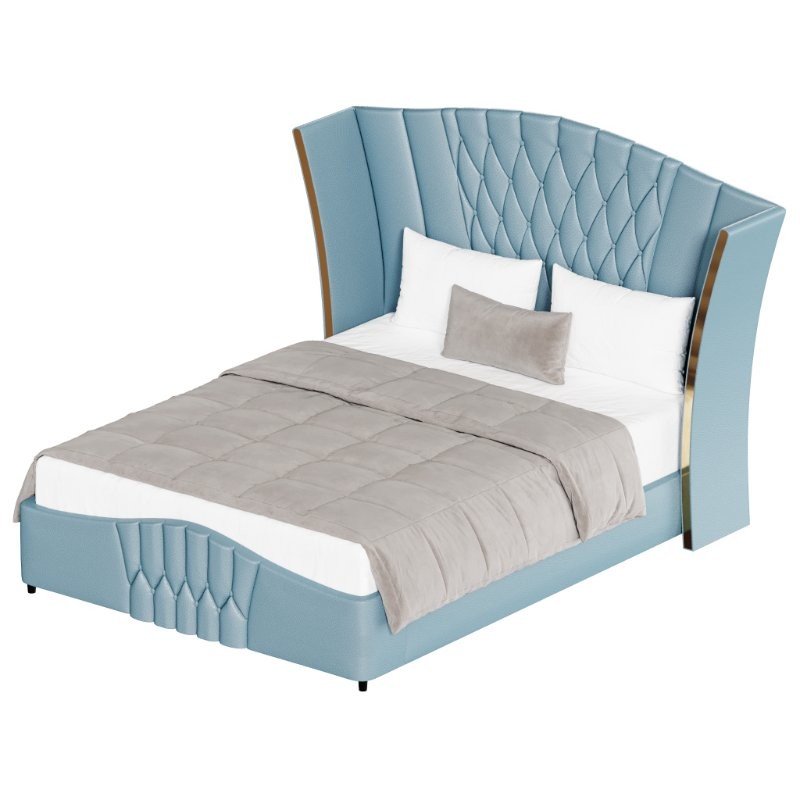Aahed Modern Camerone Upholstered Bed - Image 5