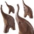 Cute Elephant wooden figurine - Thumbnail 5