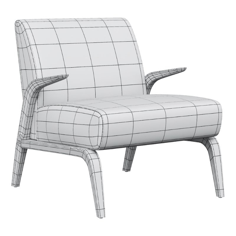 WOODREST Armchair - Image 1